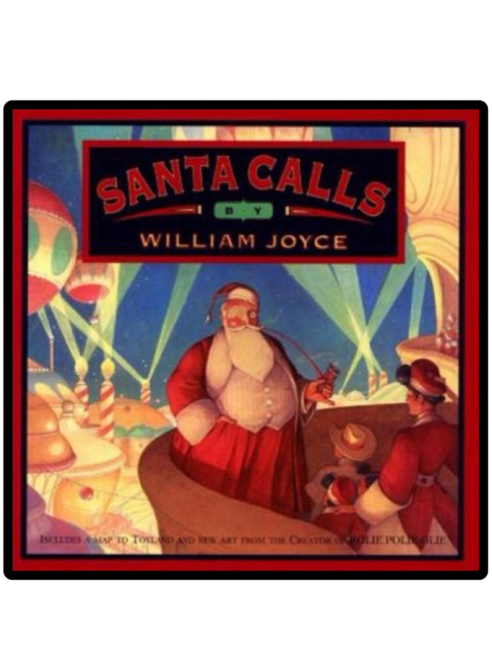 BUNDLE & SAVE🎄Santa Calls by William Joyce Softcover Book